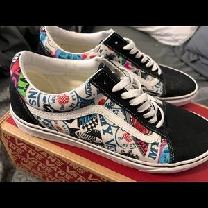 Vans old skool “stickers”